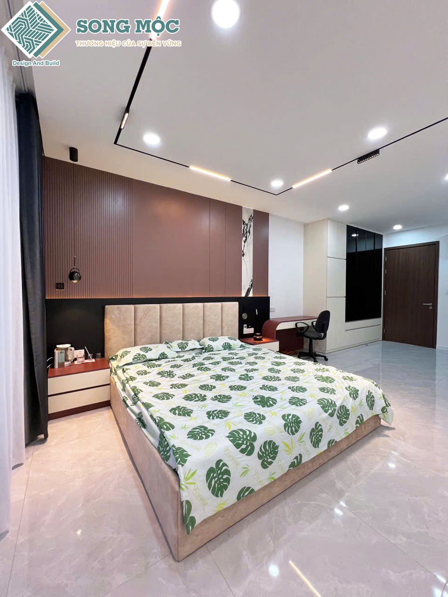 Hình ảnh lầu 1 phòng thây đồ và phòng master