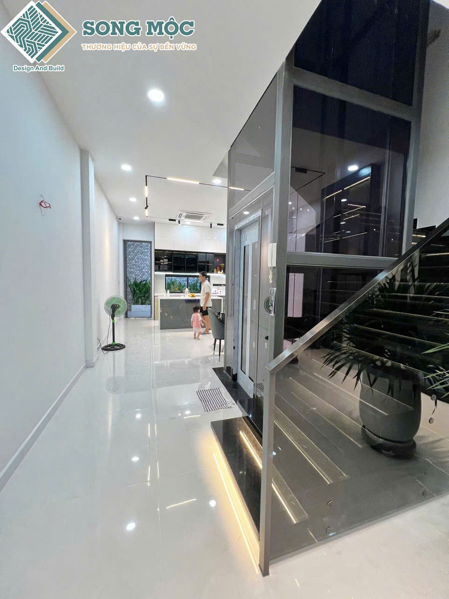 Hình ảnh tầng trệt sau khi được cải tạo