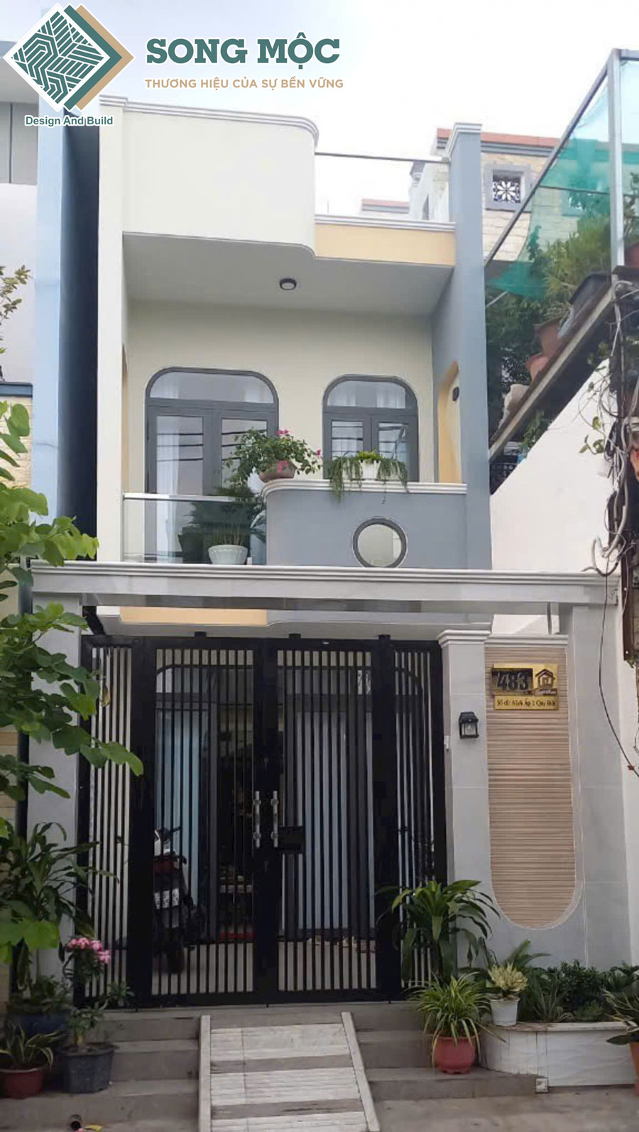 Hình ảnh hoàn thành sửa chữa cải tạo nhà và nâng tầng cho chị Giang tại Bình Tân