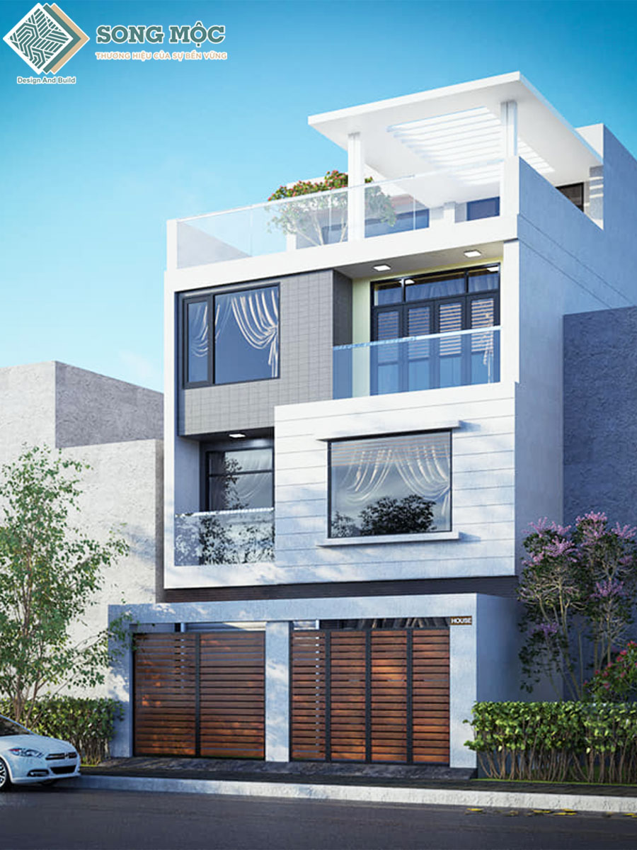 Mẫu Thiết Kế Nhà 3 Tầng Đẹp
