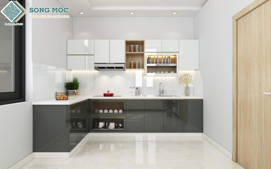 Hình ảnh 3D mẫu thiết kế nhà 3 Tầng Hiện Đại