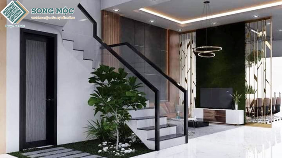 Hình ảnh 3D mẫu thiết kế nhà 3 Tầng Hiện Đại