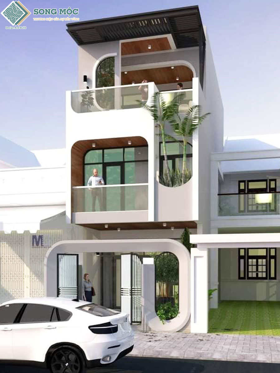 Mẫu Thiết Kế Nhà 3 Tầng Hiện Đại