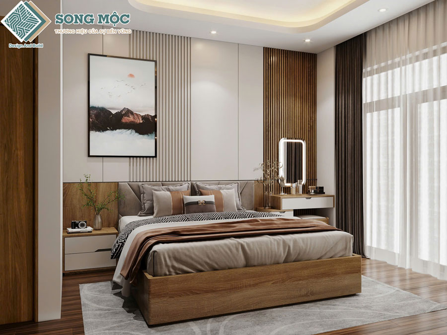 Hình Ảnh Mẫu Thiết Kế Nhà Phố 3 Tầng Diện Tích 4x12m Cho Chú Hùng