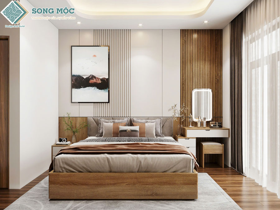 Hình Ảnh Mẫu Thiết Kế Nhà Phố 3 Tầng Diện Tích 4x12m Cho Chú Hùng