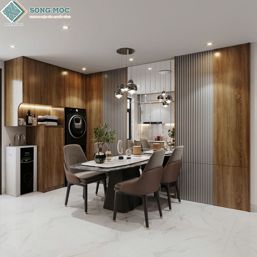 Hình Ảnh Mẫu Thiết Kế Nhà Phố 3 Tầng Diện Tích 4x12m Cho Chú Hùng