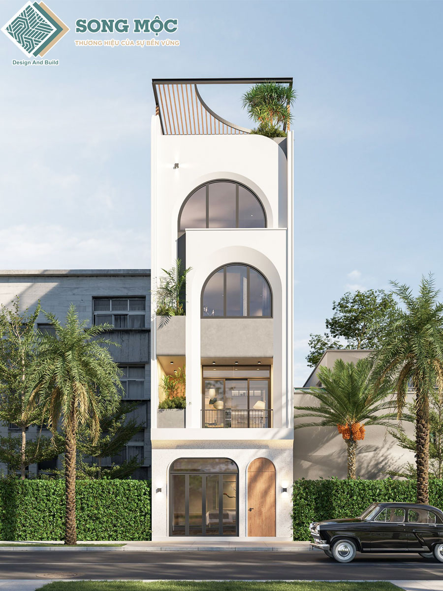 Mẫu Thiết Kế Nhà Phố 5 Tầng Diện Tích 4x22m – Anh Thanh, Quận Gò Vấp