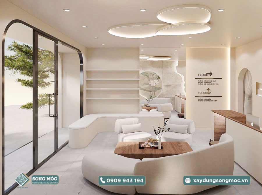 Hình Ảnh Mẫu Thiết Kế SPA SONG BĂNG