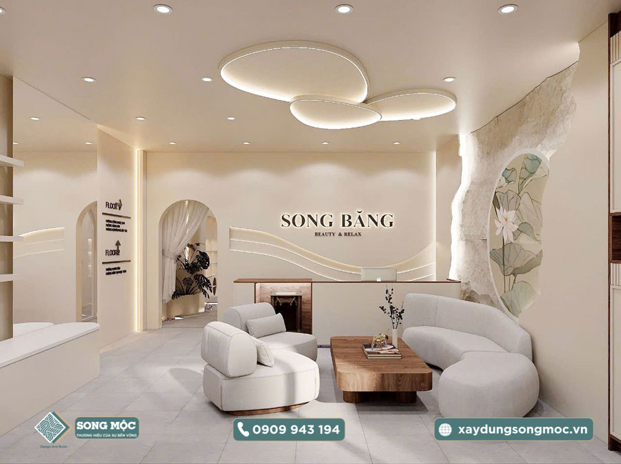 Hình Ảnh Mẫu Thiết Kế SPA SONG BĂNG