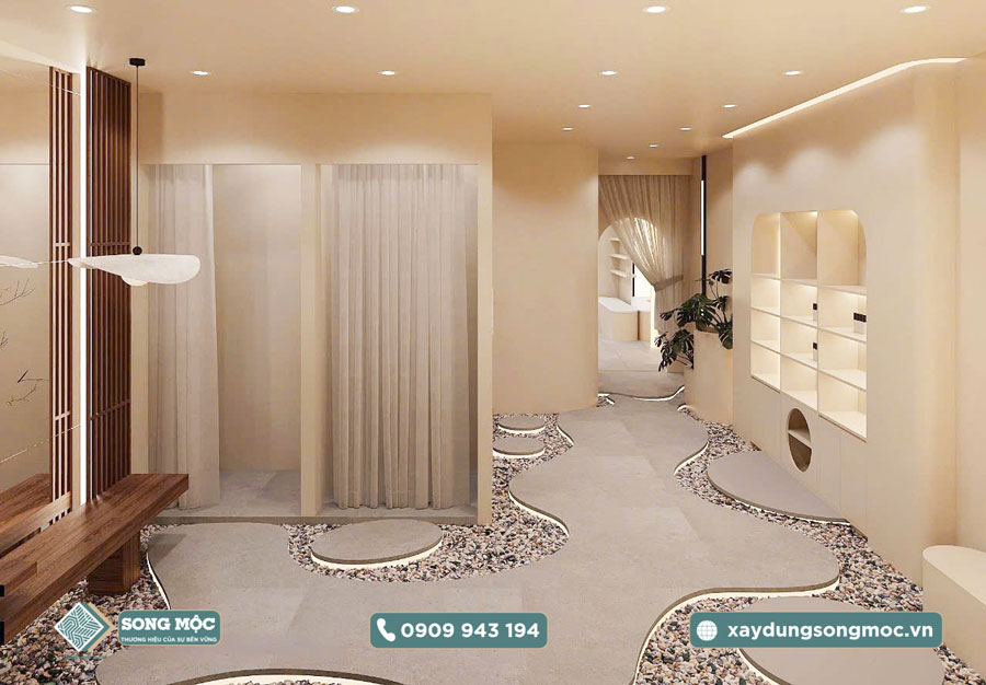 Hình Ảnh Mẫu Thiết Kế SPA SONG BĂNG