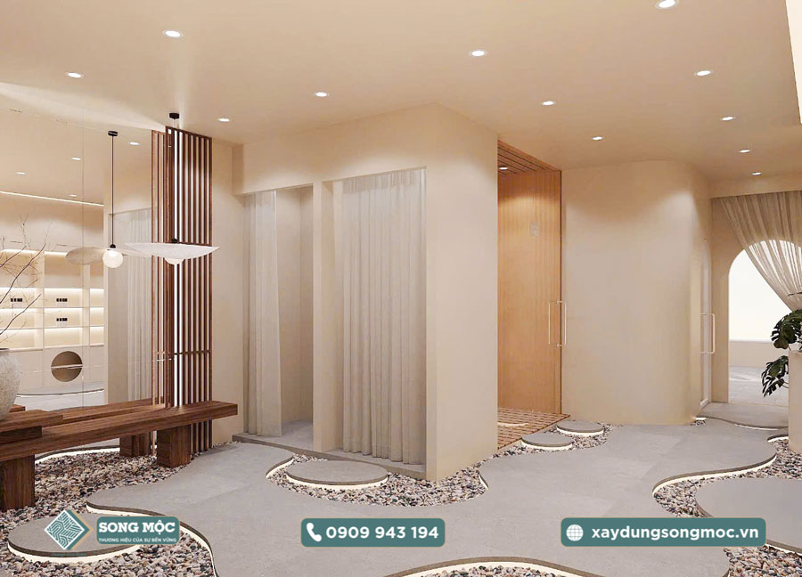 Hình Ảnh Mẫu Thiết Kế SPA SONG BĂNG