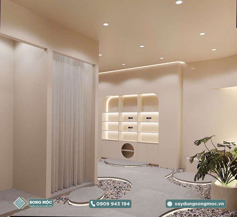 Hình Ảnh Mẫu Thiết Kế SPA SONG BĂNG