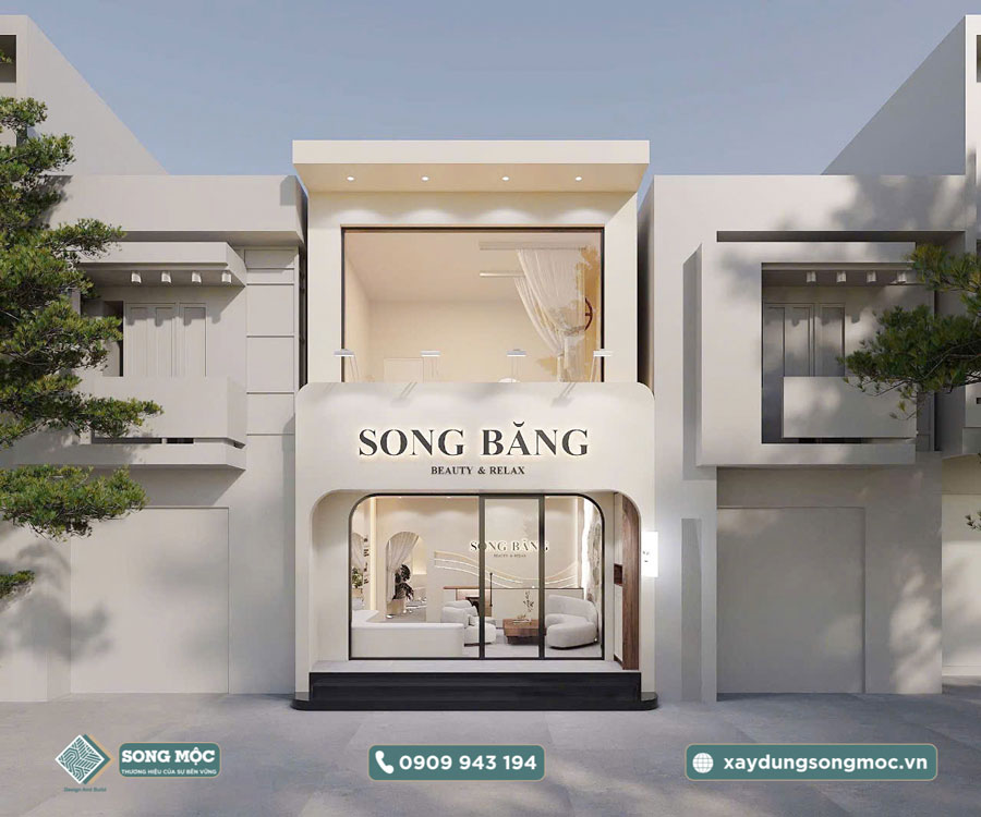 Hình Ảnh Mẫu Thiết Kế SPA SONG BĂNG