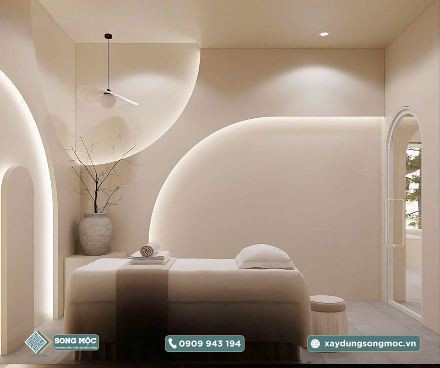 Hình Ảnh Mẫu Thiết Kế SPA SONG BĂNG