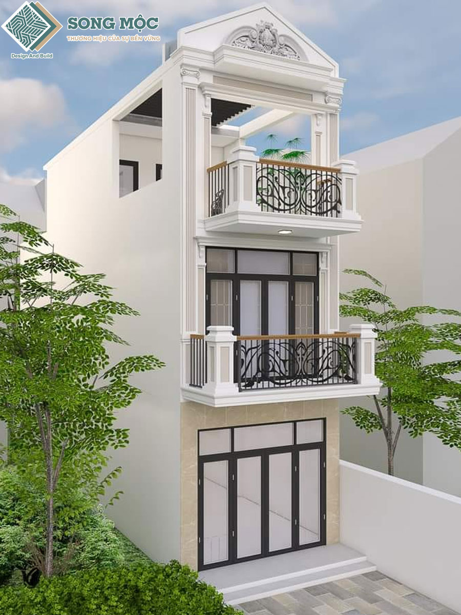 Hình ảnh mẫu thiết kế nhà 3 tầng
