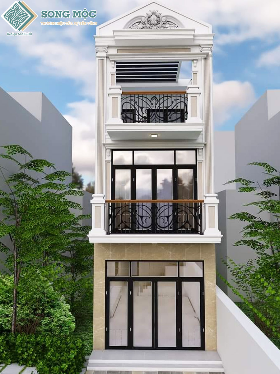 Mẫu Thiết Kế Nhà 3 Tầng Đẹp
